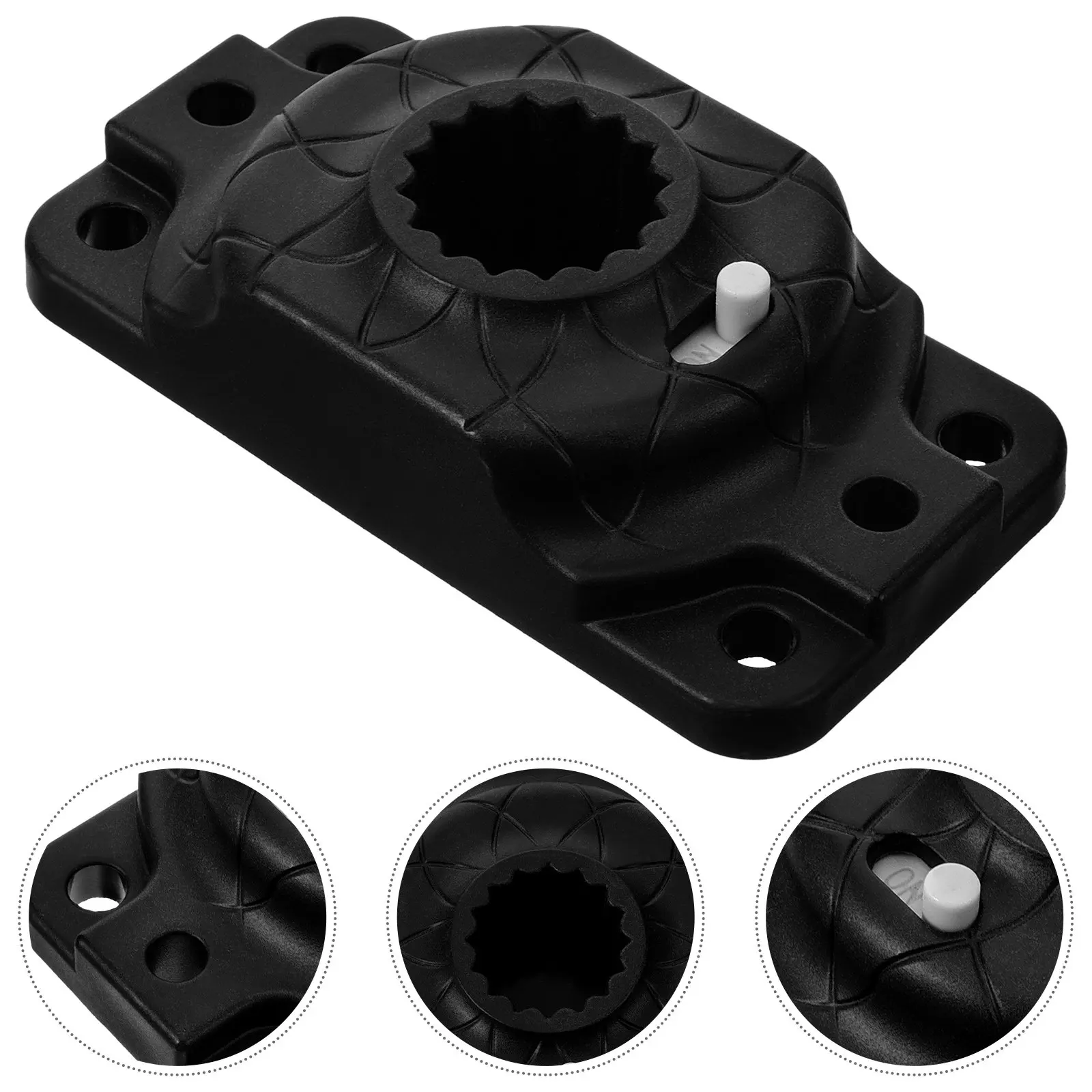 

Устойчивое нейлоновое основание для крепления аксессуаров для каяка: держатель для весла, крепление для удилища, держатель для флага, крепление для камеры, аксессуары для каноэ, основание для крепления камеры