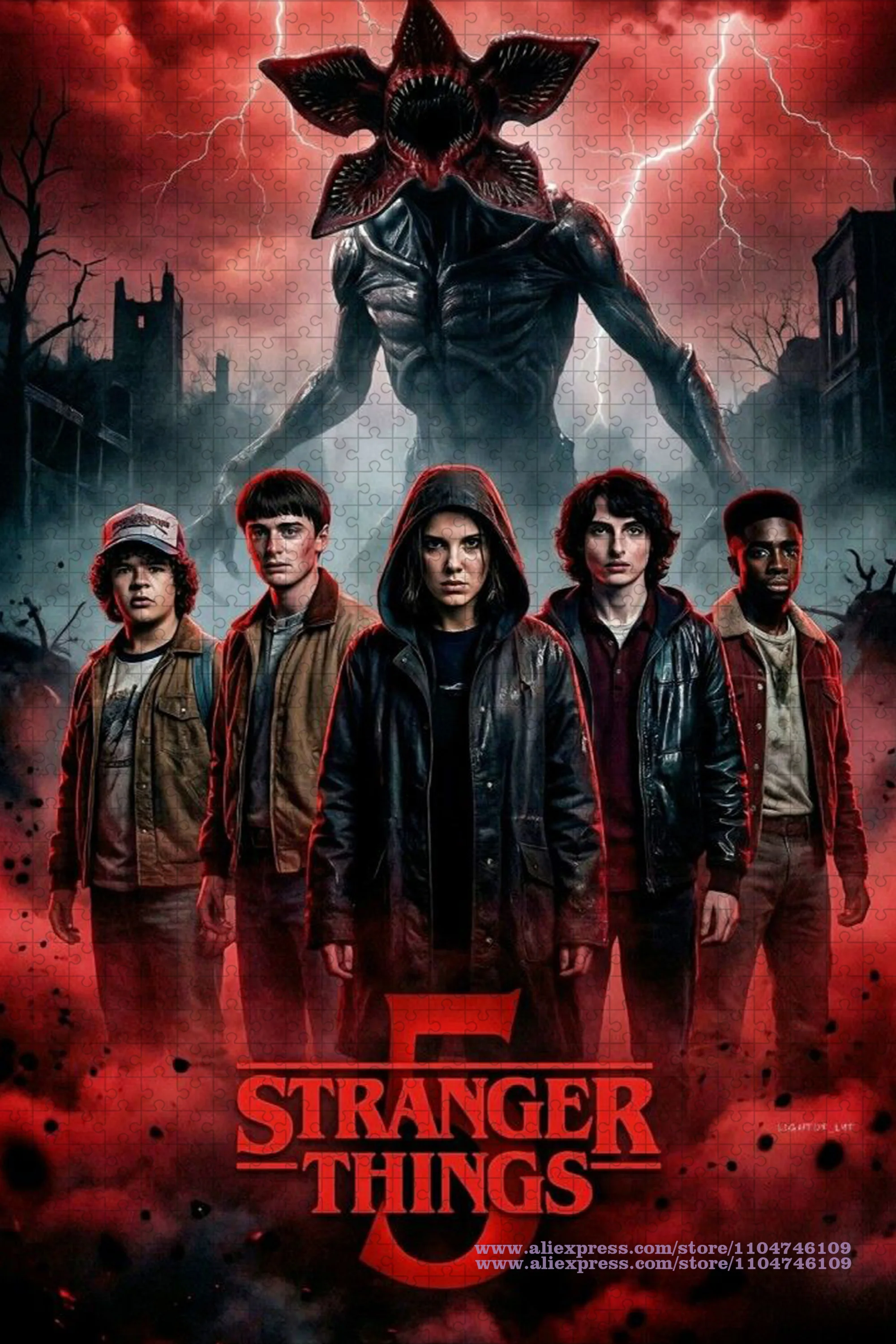 ストレンジャー・シングス パズル ジグソー 108/200/300/500/1000/1500ピース 映画パズル 知能パズル 子供と大人の誕生日 ユニークなギフト