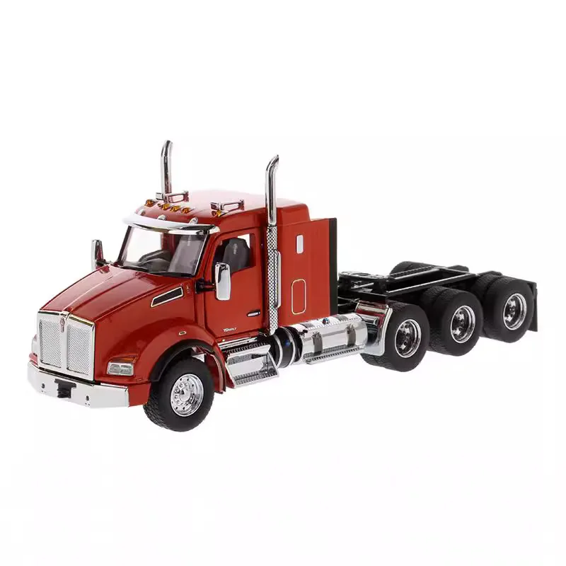

DM 71057, литая модель игрушки 1:50 Kenworth T880, транспортный грузовик, трактор, контейнер, прицеп, модель из сплава, бизнес-подарок 71057