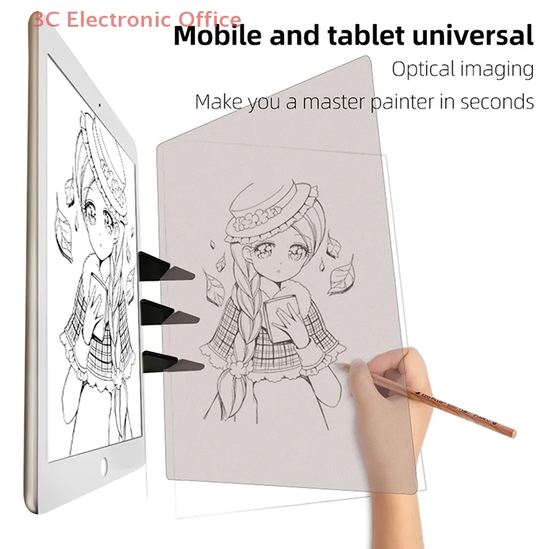 Projection Drawing Copy Board Projector Painting Tracing Board Sketch Specular Reflection Dimming Bracket Optical Drawing Board