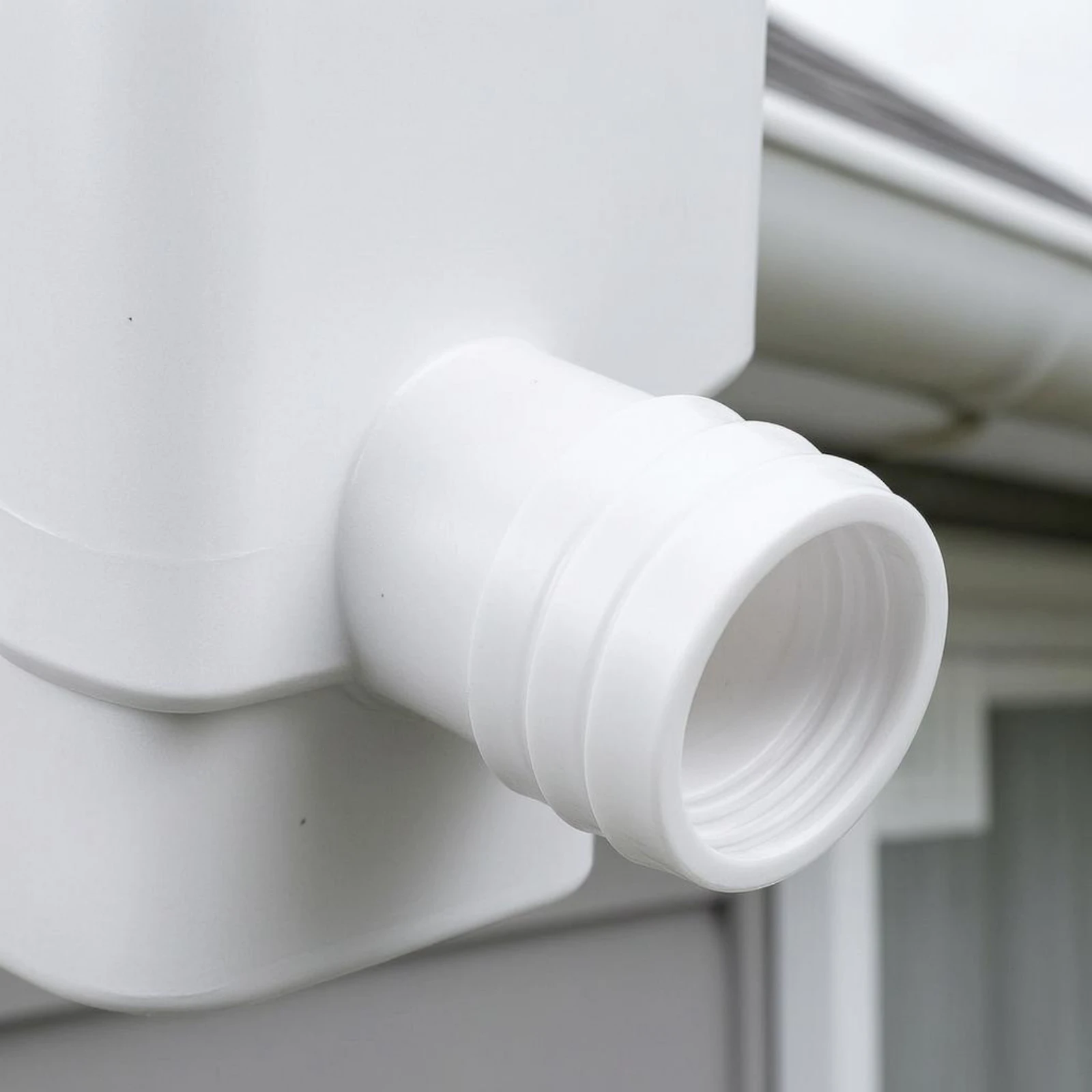 Downpipe Diverter Smooth Finish Downspout Rain Collector Water Collection Corrugated Hose