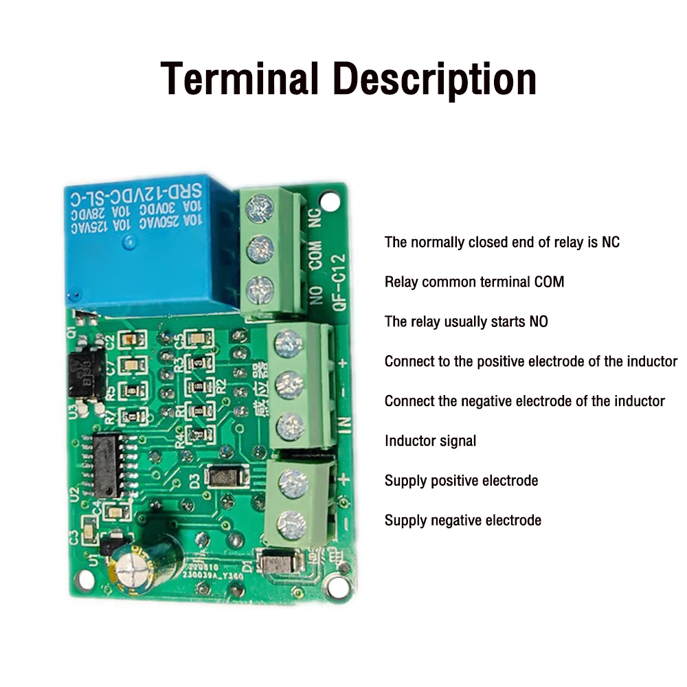 0.36inch 2-Digit Counter Module 5V 12V 24V Timer Relay Programmable Delay Relay Module Cycle Timer With LED Display Relay Output