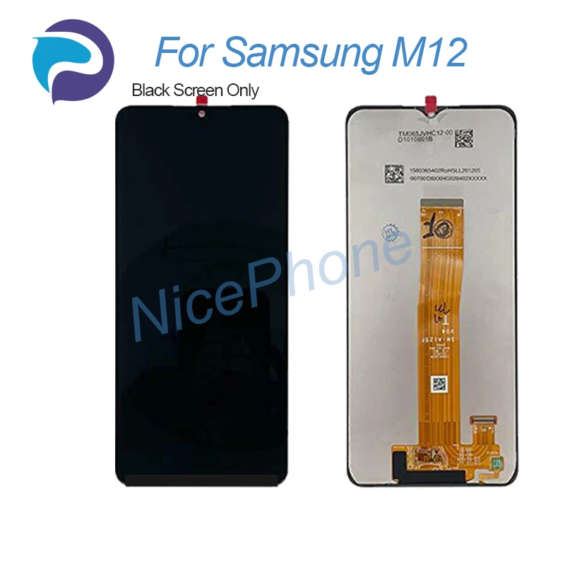 for Samsung M12 LCD Screen + Touch Digitizer Display 1600*720 SM-M127F/DSN M12 LCD Screen Display