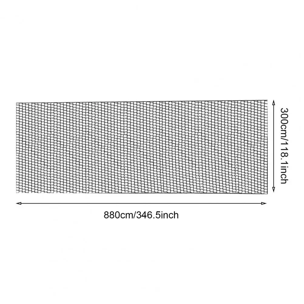 21x9.8ft / 28.8x9.8ft Soccer Backstop Net Ball Sports Practice Netting Barrier Knotted PE Net For Basketball Volleyball Training