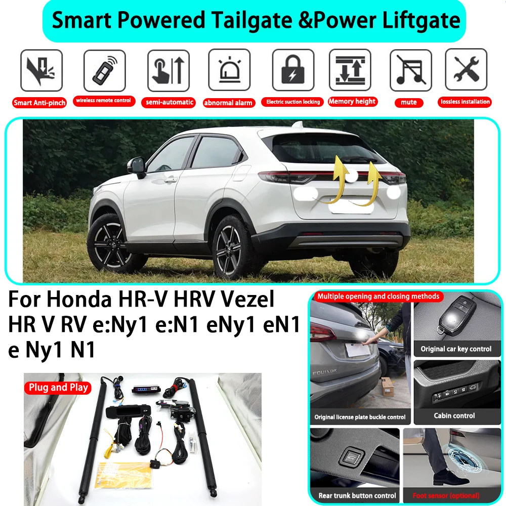 

Для Honda HR-V HRV Vezel HR V RV e:Ny1 e:N1 eNy1 eN1 e Ny1 N1: Комплект для умного автоматического электропривода багажника