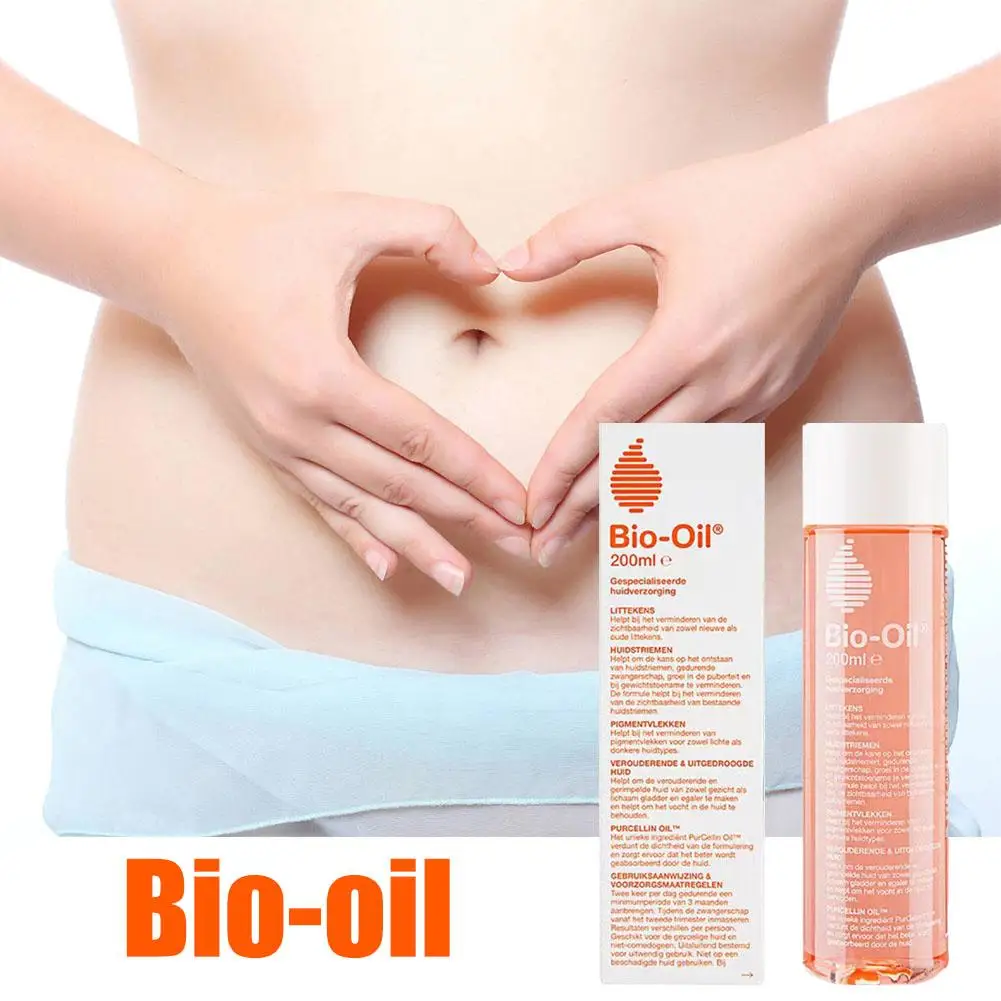 2X Bio-Oil Vitamin E Skin Care Essence Body Oil สําหรับรอยแผลเป็นการตั้งครรภ์ Marks Facial Body Moisturizing Cream Skin Care 200ML