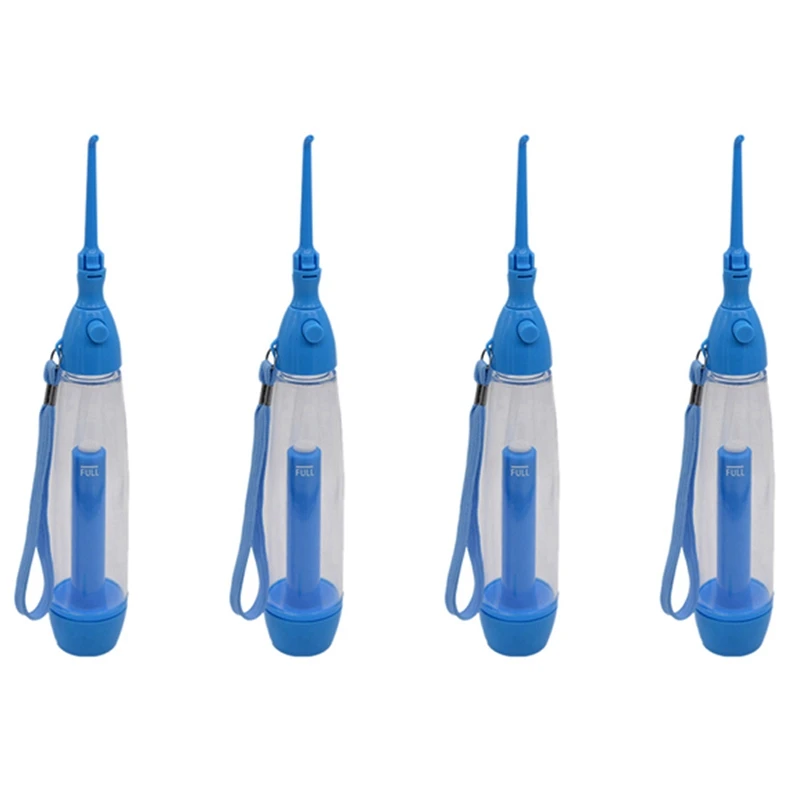 4X Oral Irrigator Clean The Mouth Wash Your Tooth Water Irrigation Manual Water  Flosser No Electricity Abs