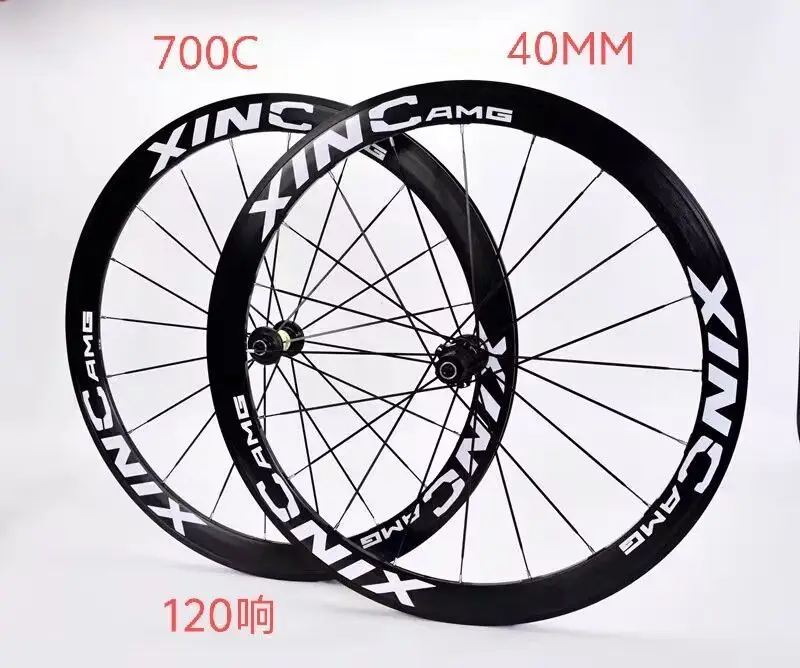 120Ringing700C40MMHigh Frame Straight Pull Wind Breaking Flat Spokes6ClawV/CDisc Brake Road Wheelset – Detail 7