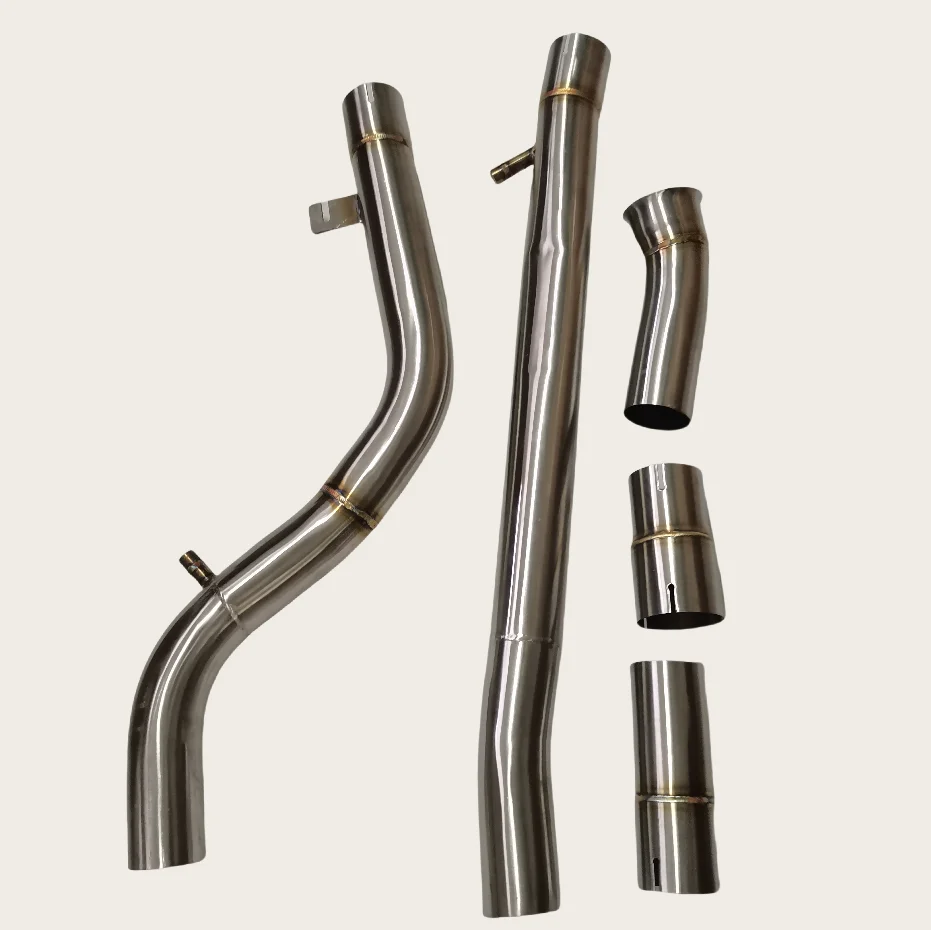 

Car Exhaust System for B MW 330i G20 B48 2.0T Valvetronic 304 Stainless Steel Exhaust Mid Pipe Valved Muffler