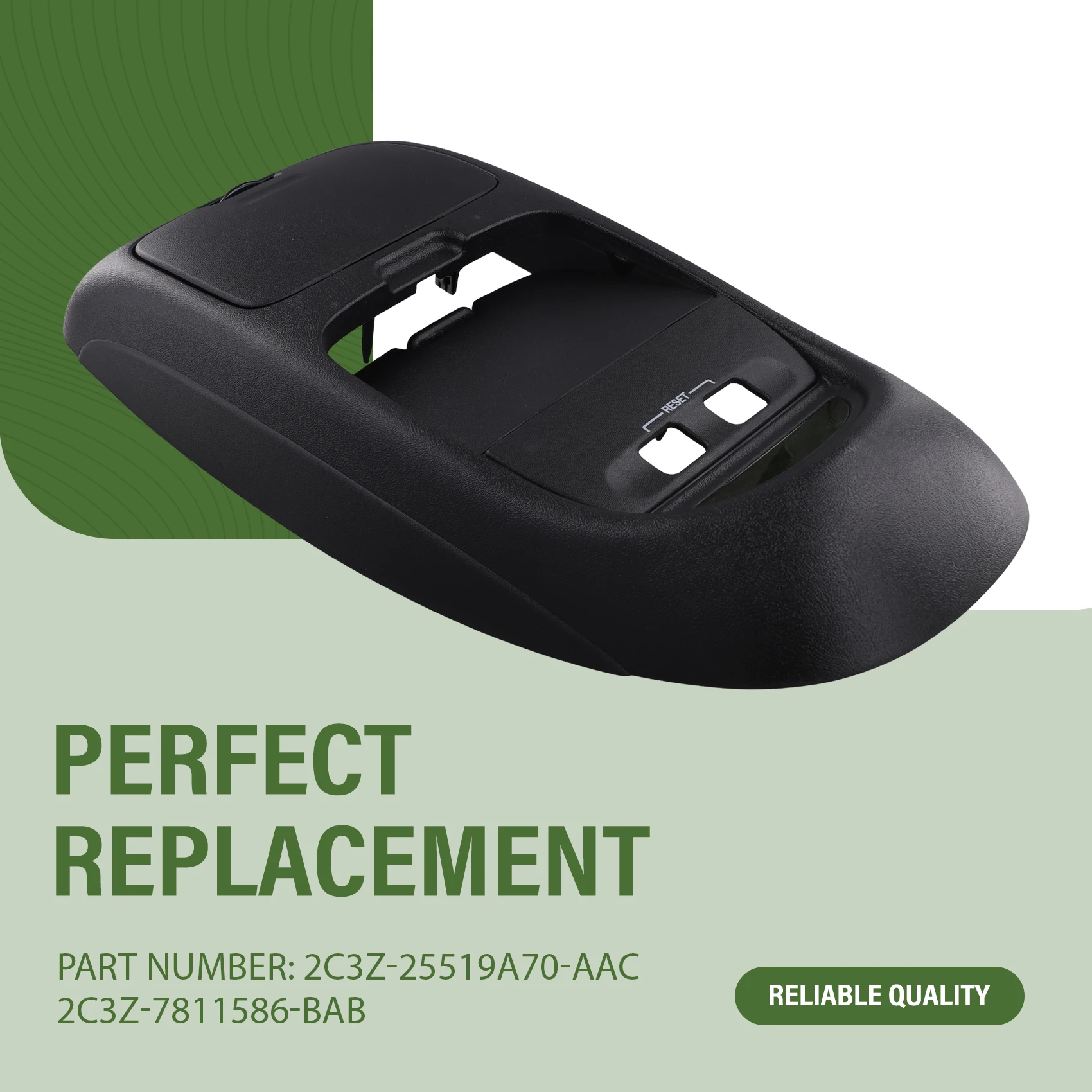 Durable-2002-2004 для Ford F-250 F-350 F-450 F-550 Super Duty верхняя консоль 2C3Z-25519A70-AAC новый черный