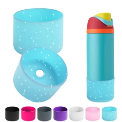Silicone Cup Base Protective Cover Rubber Bottom Pad 24oz-32oz Universal Flask Insulation Case Protective Sleeve Bottom Bumper
