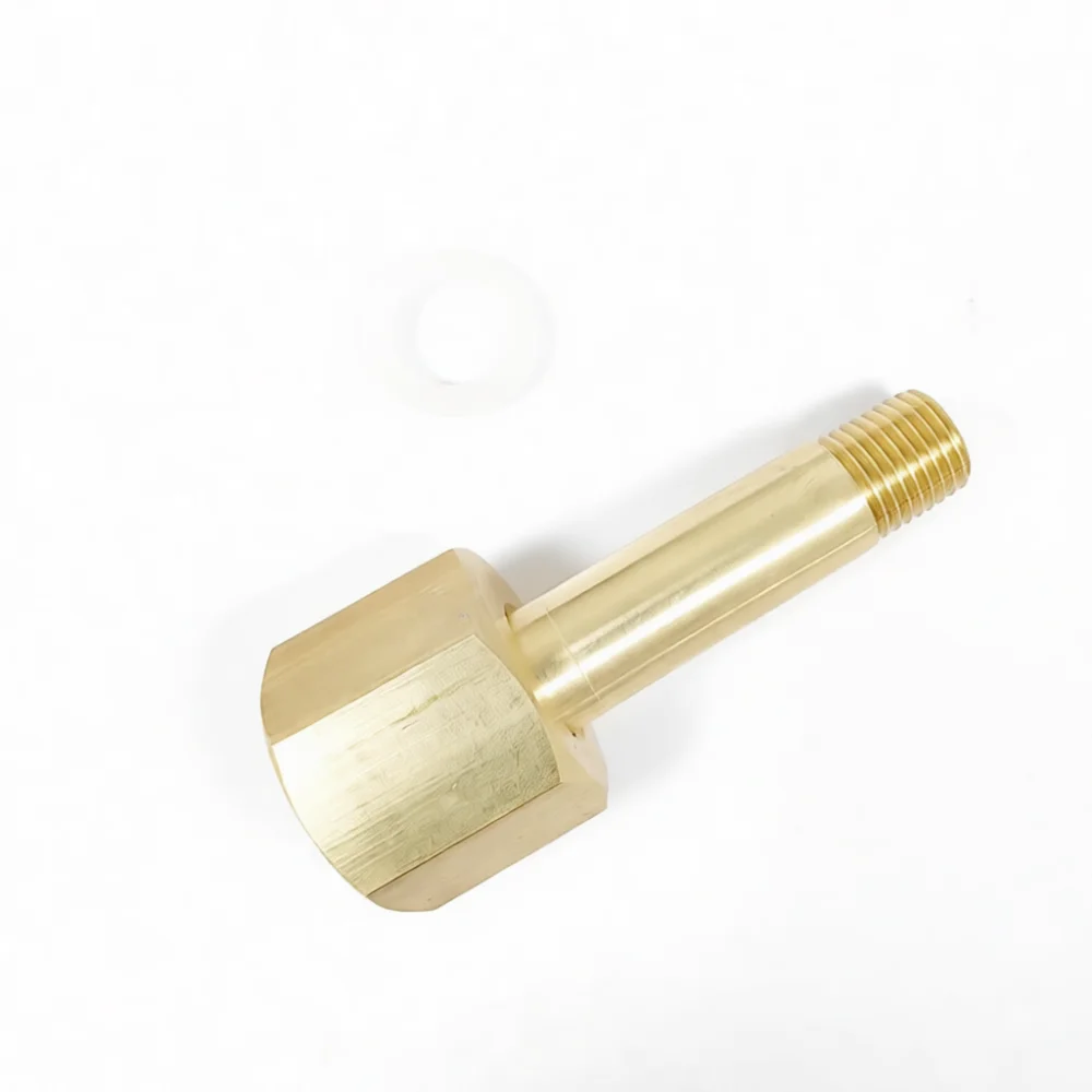 Precision CGA320 NPT 1 4 Fitting Nut Screw For Pressure Reducing Valve Pneumatic Equipment Gas Management Accessory Tool