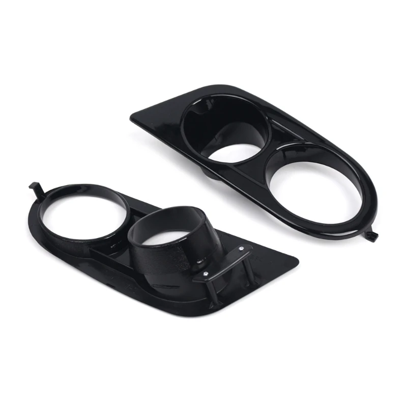 1 Pair Car Front Bumper Fog Light Lens Cover Fog Lamp Lens Trim Cover Auto Accessories for E46 2 Door 51112695256