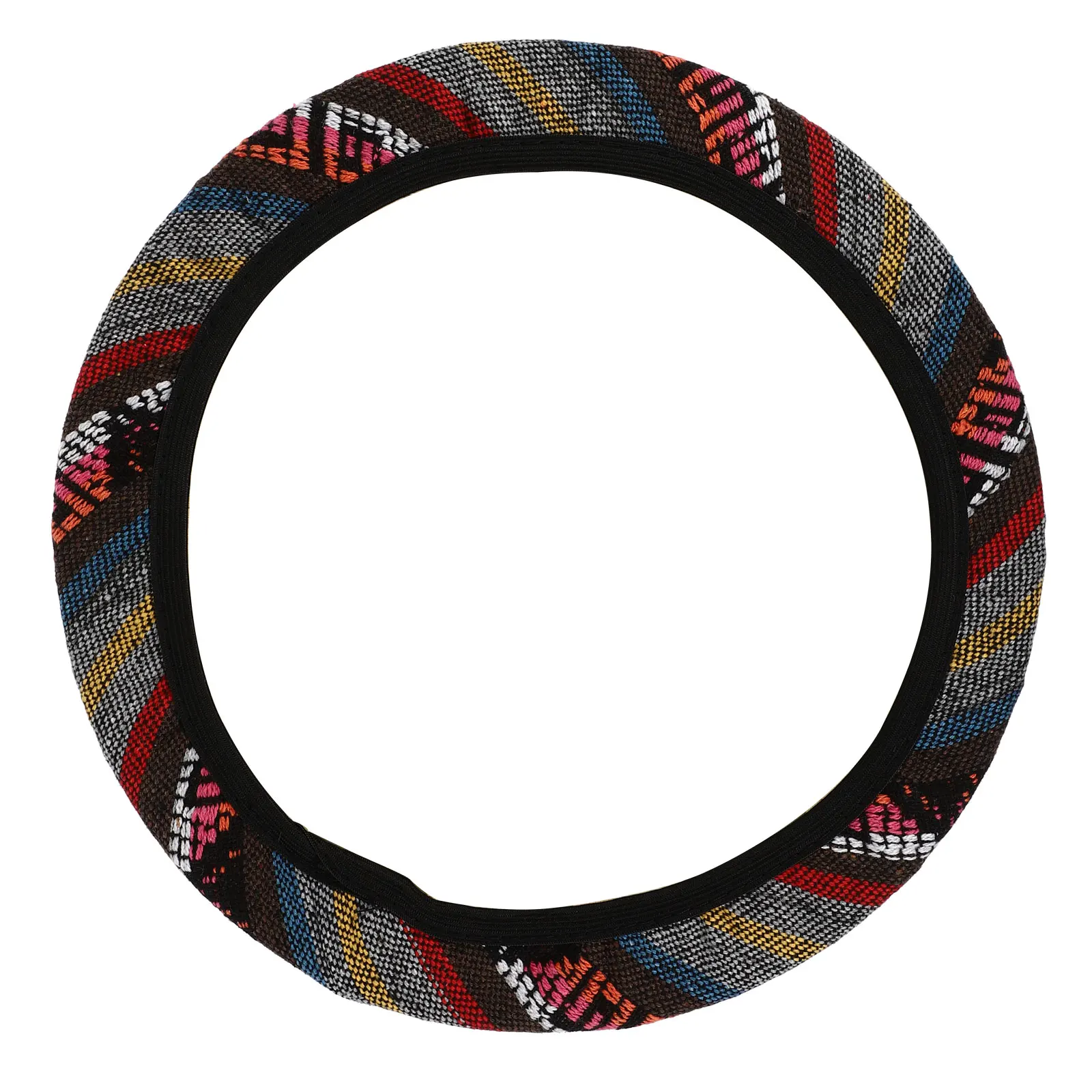 

Steering Wheel Cover Car Supplies Durable Materials Prevent Scratches Comfortable Driving Excellent Gift Easy Install Improves