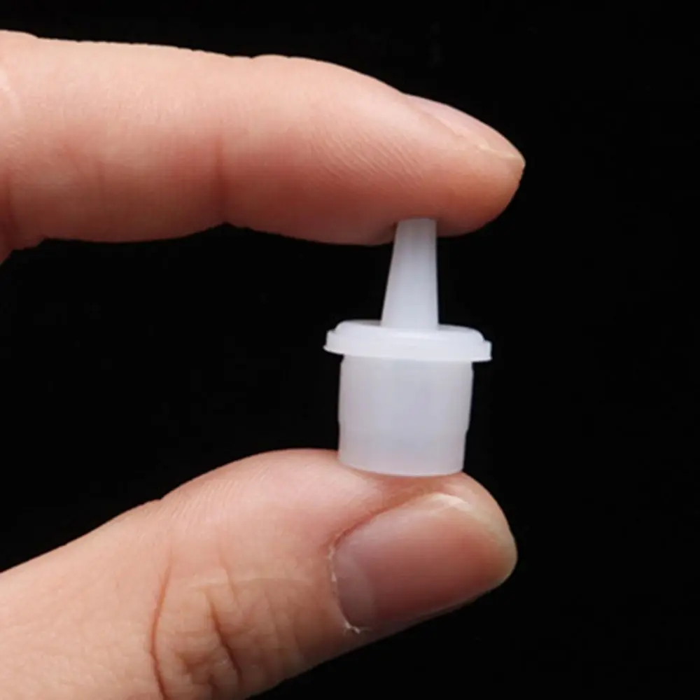 Tips Makeup Blocking Needle Replacement Head Eyelash Glue Replacement Bottle Glue Cap Plug Eyelash Glue Bottle Nozzle Caps