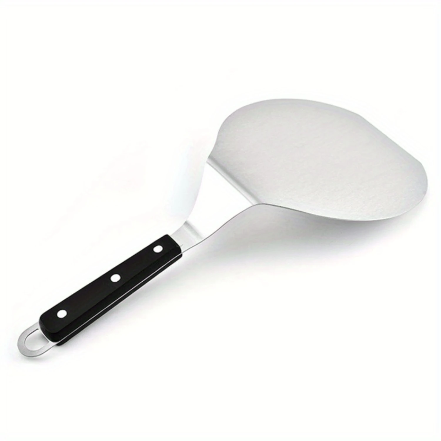 1pc, Flat Pizza Peel Stainless Steel Baking Shovel Paddle Cake Lifter Transfer Tray For Baking Homemade Pizza Bread