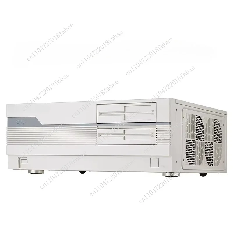 Retro Style ATX Horizontal PC Case, Insertable Optical Drive, Positive Pressure Design, Office & Game Host Chassis
