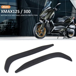 Motocykl dla YAMAHA XMAX 300 125 XMAX125 XMAX300 osłona boczna Panel Scratch boczna pokrywa Scrape straż Skid Plate Scratch Protection