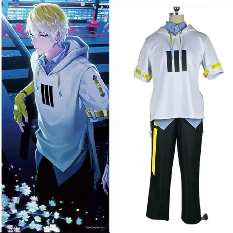 VTuber NIJISANJI Luxiem Sakura Bloom Sonny Cosplay Costume