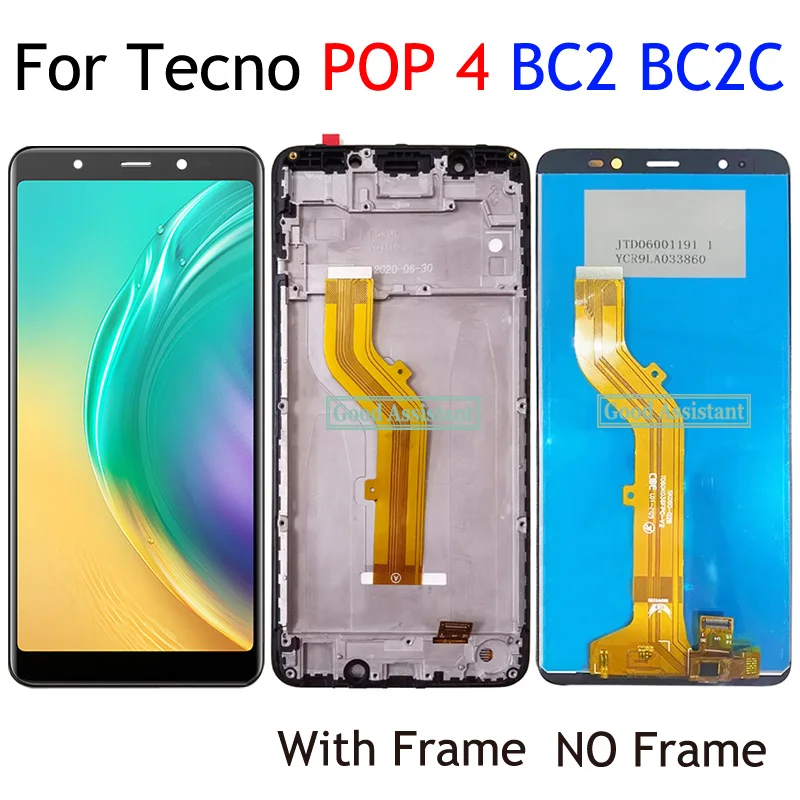 استبدال شاشة لمس LCD لجهاز Tecno Pop 4 Pro: دليل شامل لاختيار أفضل قطعة غيار