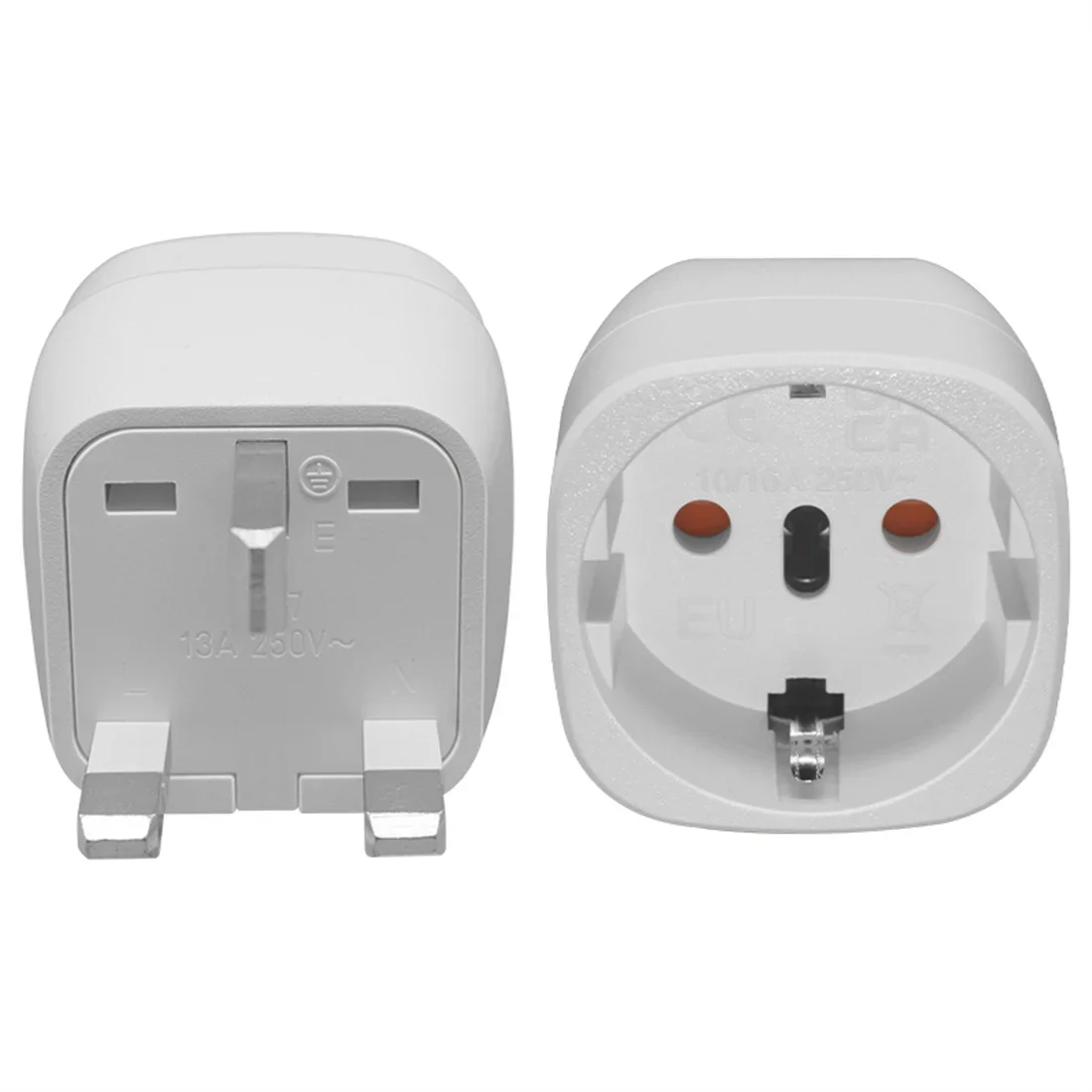 Европейская вилка ЕС в Великобританию адаптер питания преобразователь евро в Британский Сингапур Универсальный 13A 250 В итальянские, бразильские, швейцарские розетки