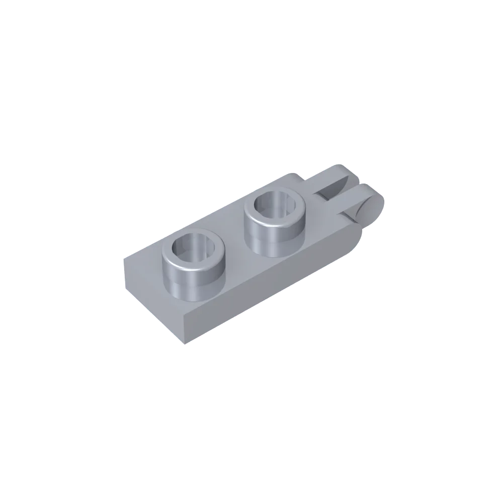 Gobricks GDS-M174 Hinge Plate 1 x 2 with 2 Fingers on End (Undetermined Type) compatible with lego 4276 Assembles Building Block