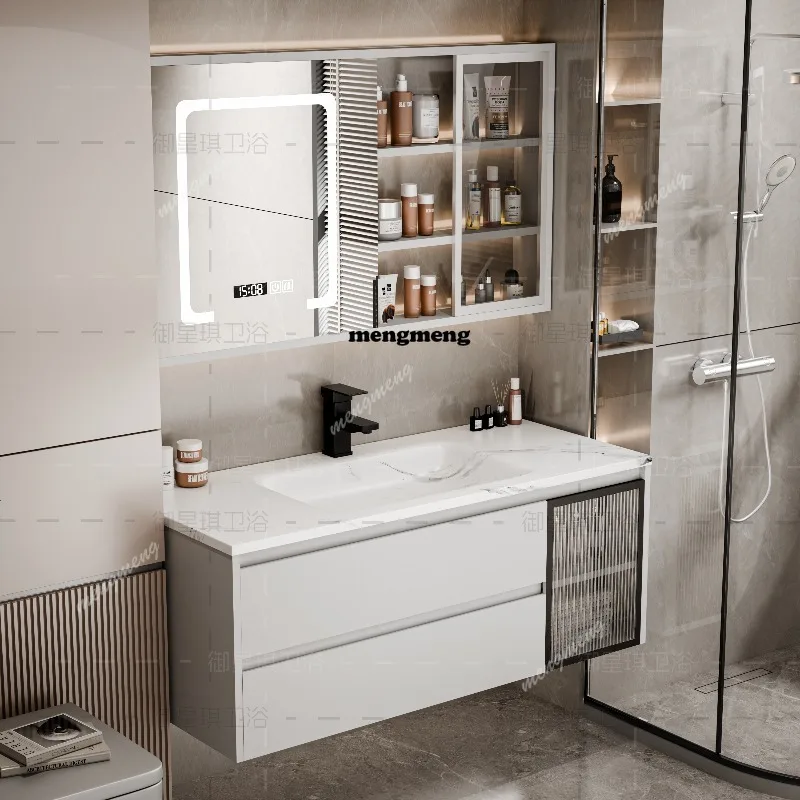 

Bathroom Organizer Cabinets Storage Saint Vanity Sink Bathroom Drawers Equipment Washing Machine Cabinet Armoire Open Furniture