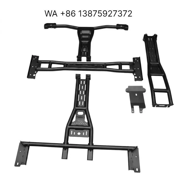 Wmwmnu Heavy Duty Chromoly Steel Roll Cage for 2021-2024 4x4 Offroad Chassis Reinforcement Power Coated Matte