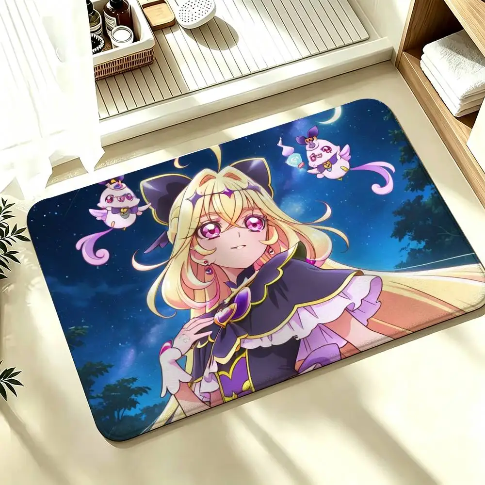 Delicious in Dungeon Anime Marcille Shower Room Absorbent Small Floor Mat Soft Comfortable Decorative Foot Mat