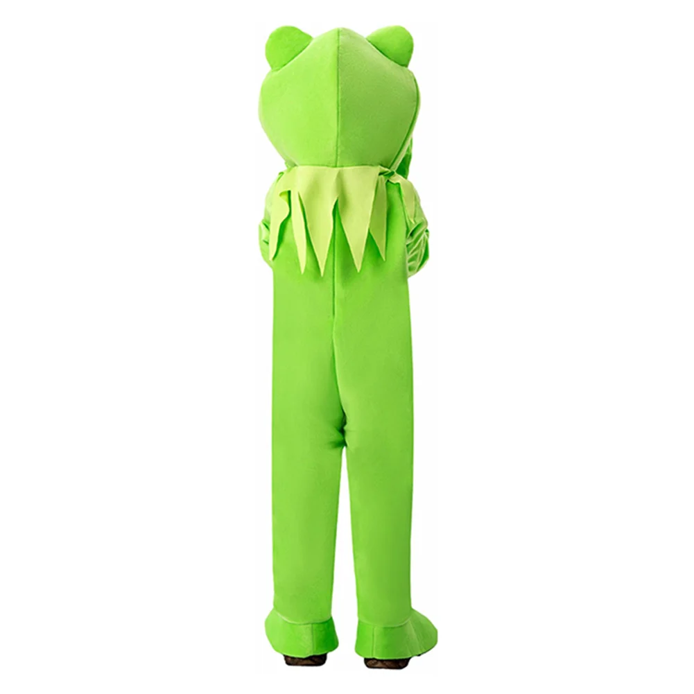 Frog Kermit Cospaly Fantasy Clothing Roleplay Hallowmas Kindergarten Stage Party Costume Uniform Carnival Role Play Suits