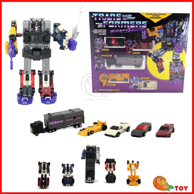 Auf Lager Transformers Spielzeug US-Version G1 84-86 KO Menasor Modell Roboter Sammlerfigur Spielzeug Geschenk Hobby