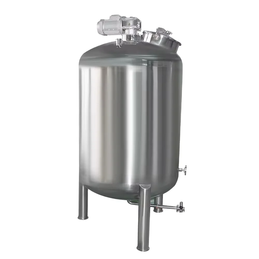 Hot Selling Stainless Steel Honey Processing Machine with Mixer New Condition Stainless Steel Honey Storing Tank