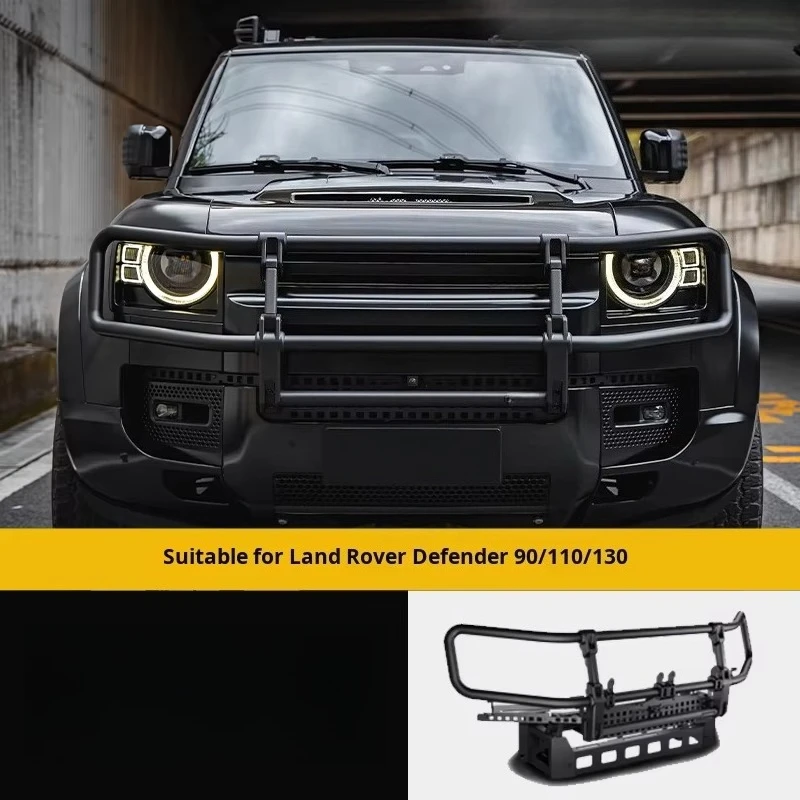 Black Warrior Off-Road Bull Bar Anti-Collision Front Bumper Modification Car Bumpers