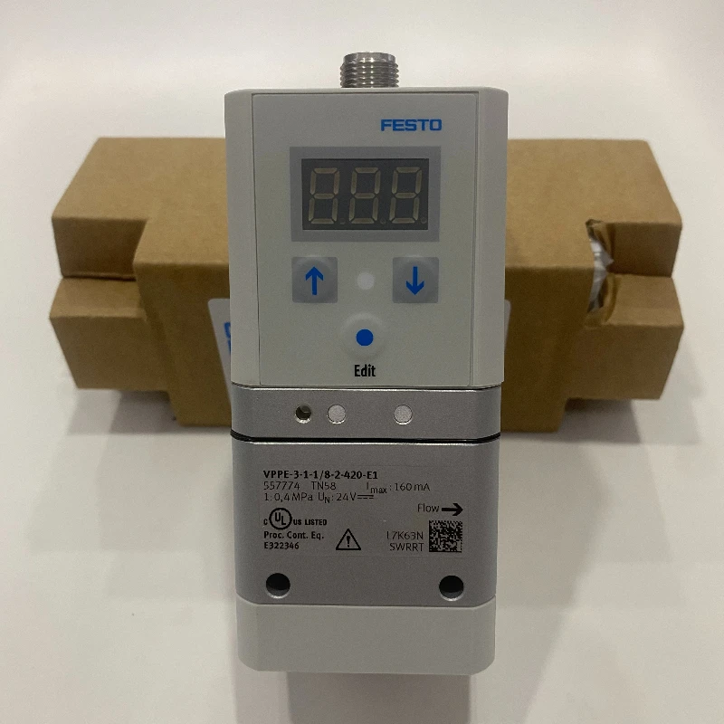 FESTO Proportional-pressure regulator 557774-VPPE-3-1-1/8-2-420-E1 Pneumatic components suitable for mechanical esting equipment
