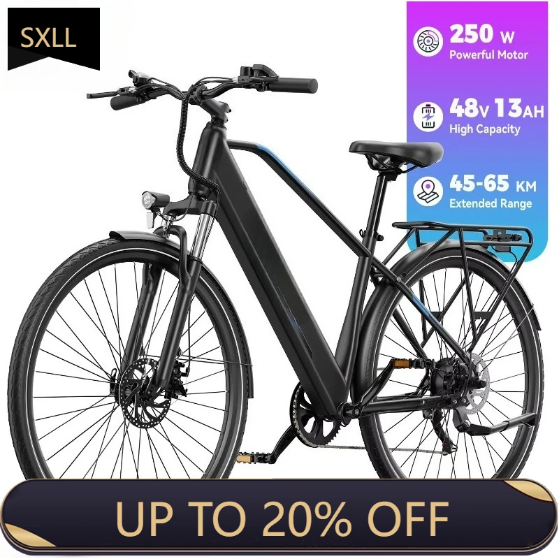 

Гибридный городской велосипед SXLL 36V 13AH C29 Lite для бездорожья и гор