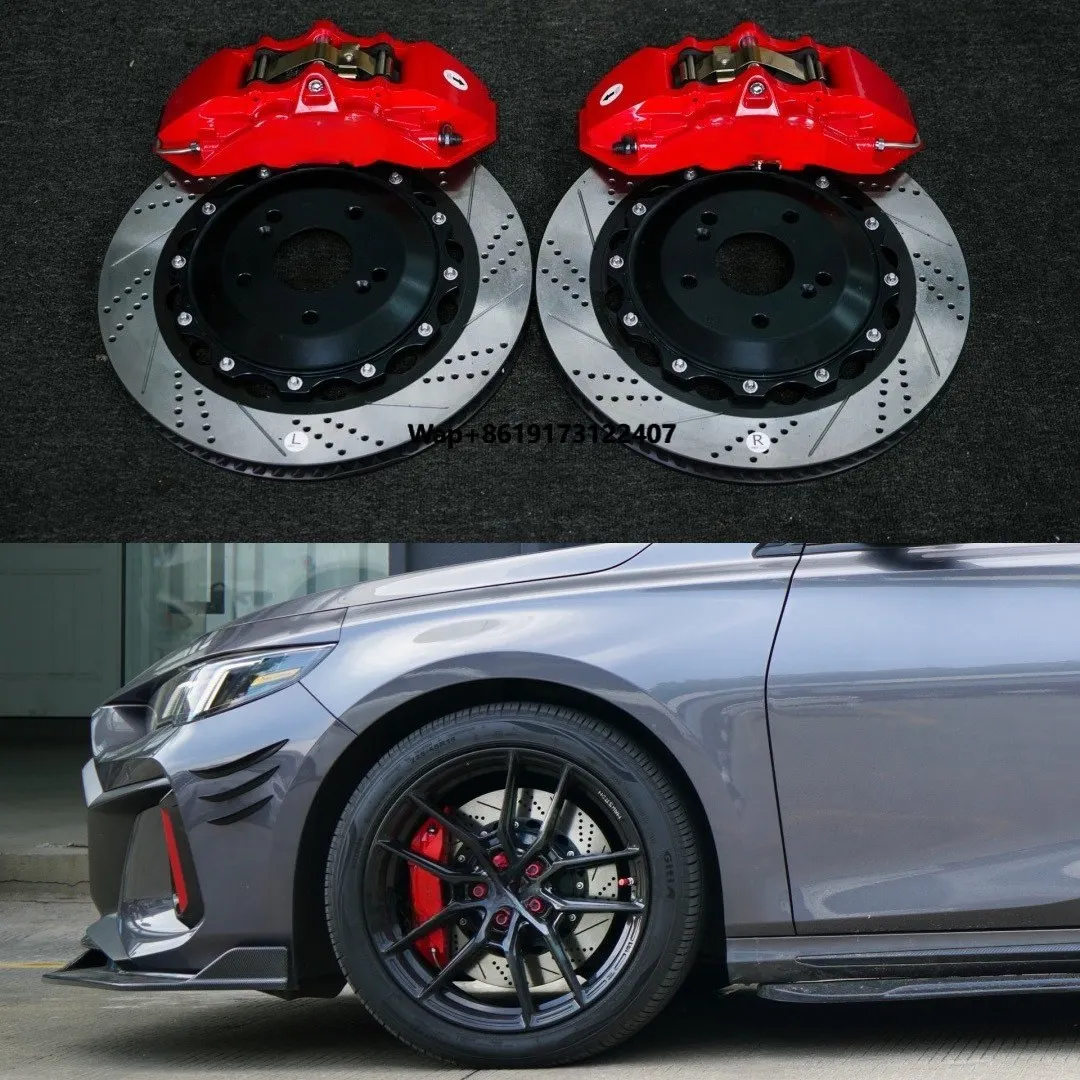 Front P40NS+ 4 Piston Caliper and Rear P4-Explore 4 Piston Caliper BBK Auto Brake System for Gac Empow 18 Inch Car Rim