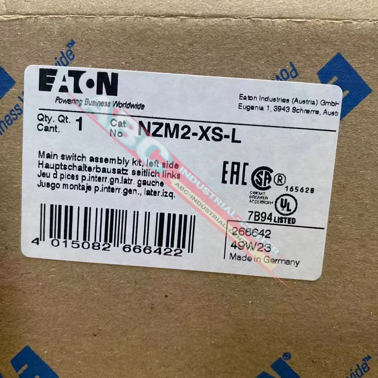 NZM3-XTVD DILM32-10(RDC24) サーキットブレーカーハンドル 新品