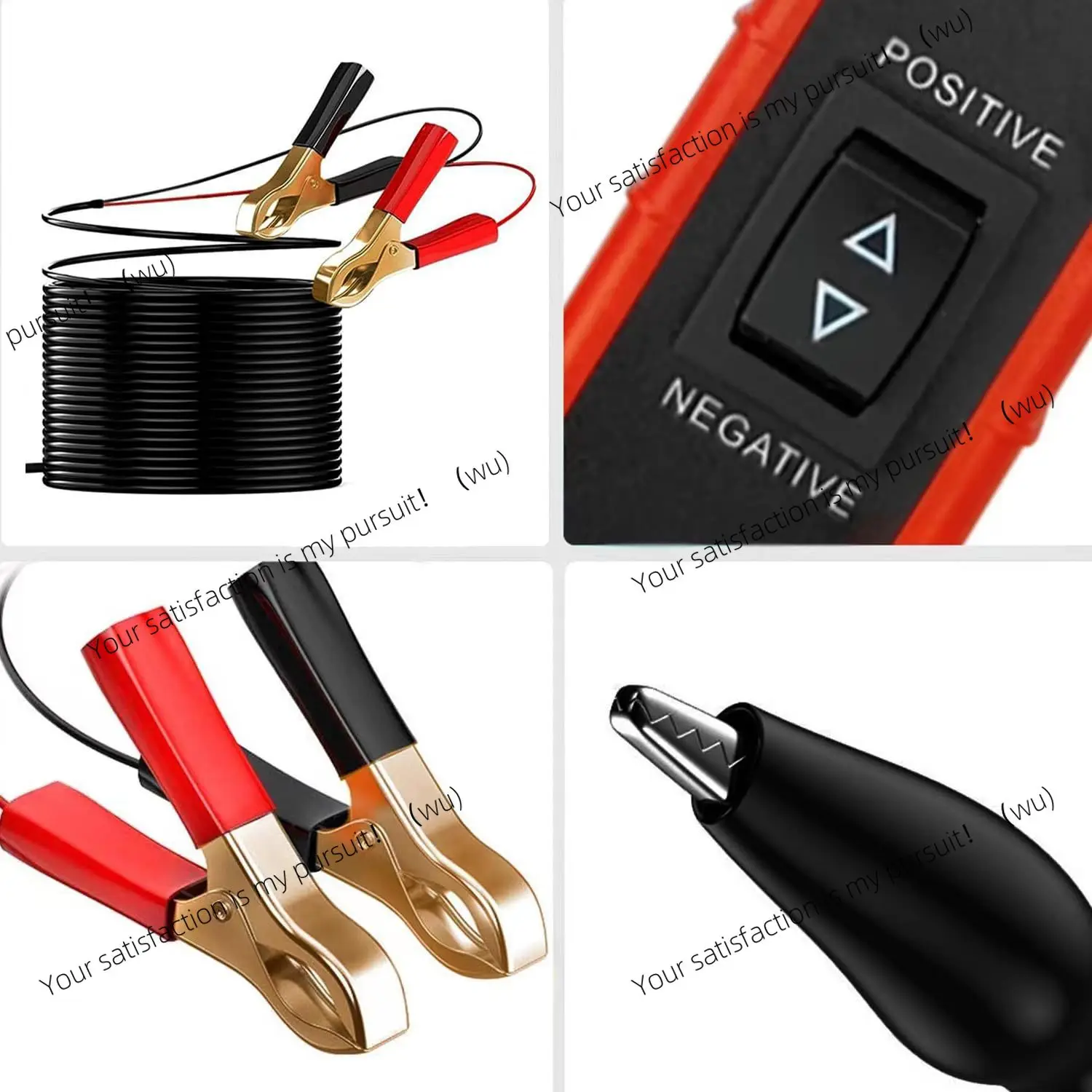 

Automotive Power Circuit Tester Kit 6V-24V Fuse Tester Automotive Electrical System Test Tool