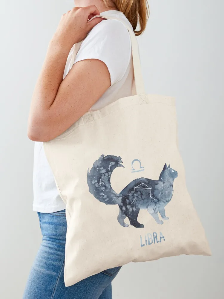 

Zodiac Cat - Libra Tote Bag Shopper handbag eco pack Women's tote bag large size bags