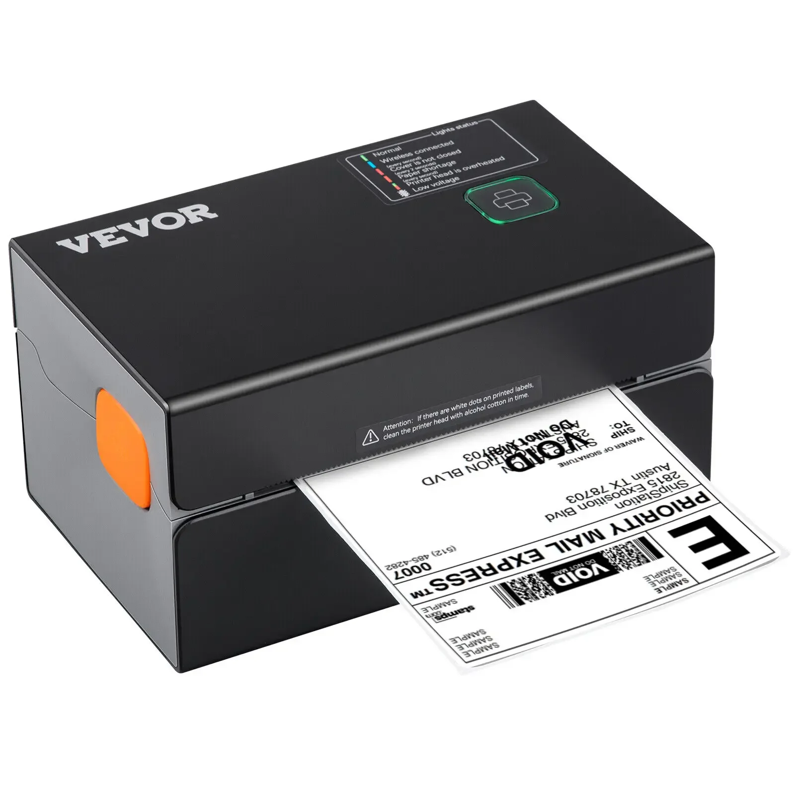 

VEVOR 300DPI HD Shipping Label Printer 4X6 USB Thermal Barcode Label Maker