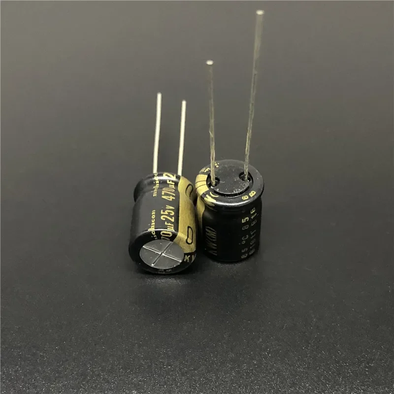 5Pcs/50Pcs 470uF 25V NICHICON KW Series 10x12.5mm 25V470uF HiFi Audio Capacitor