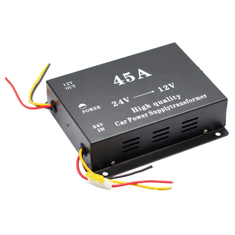 

45A Car Step Down DC 24v to DC 12v Single Output Type Converter