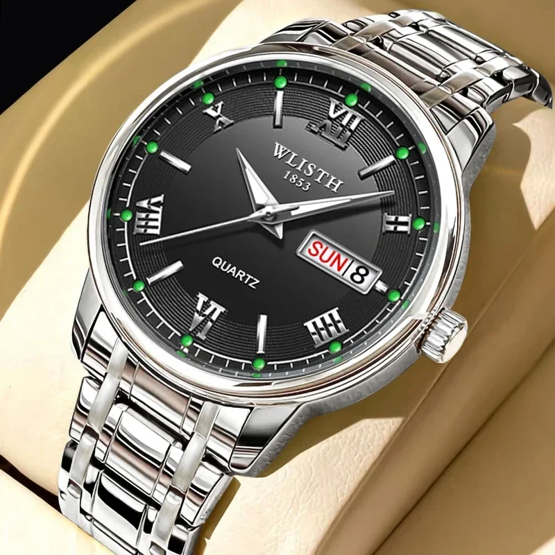Fashion Men's Watch Business Wristwatch For Man Quartz Wristwatches Quartz Waterproof Luminous Top Brand Mens Watches Reloj