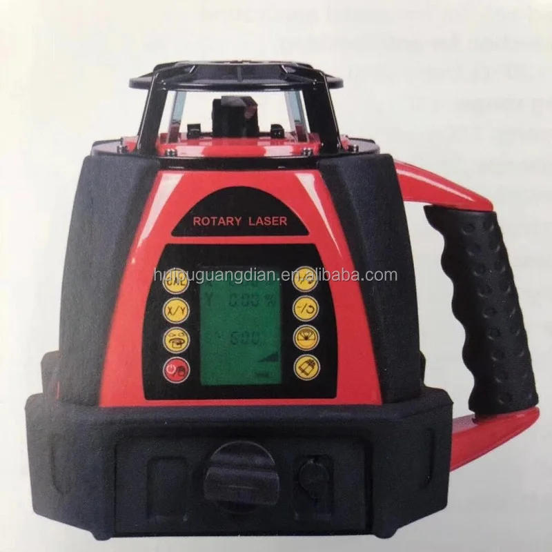 Self-leveling Rotary Green rotating Laser Level  207G, FUKUDA LASER LEVEL with DOUBLE LCD for sale