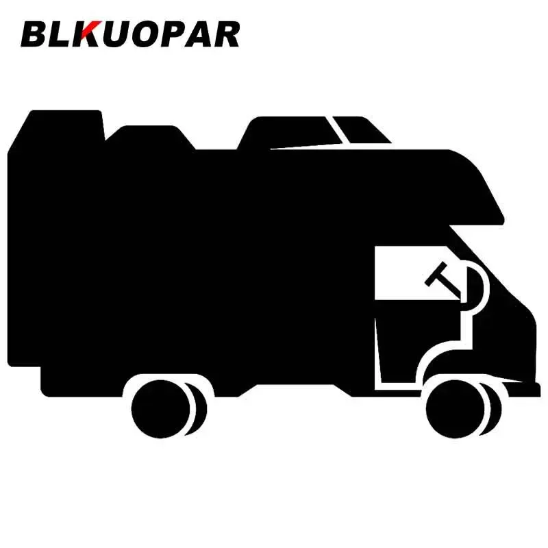 

BLKUOPAR for Motorhome Image Car Stickers Scratch-Proof Die Cut Waterproof Decals JDM Car Accessories Windows Surfboard Decor