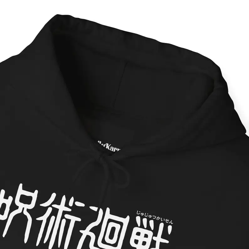 Satoru Gojo and Sukuna Jujutsu Kaisen Hoodie Vintage Streetwear Anime Manga Clothing JJK Merchandise Anime Unisex Casual Wear