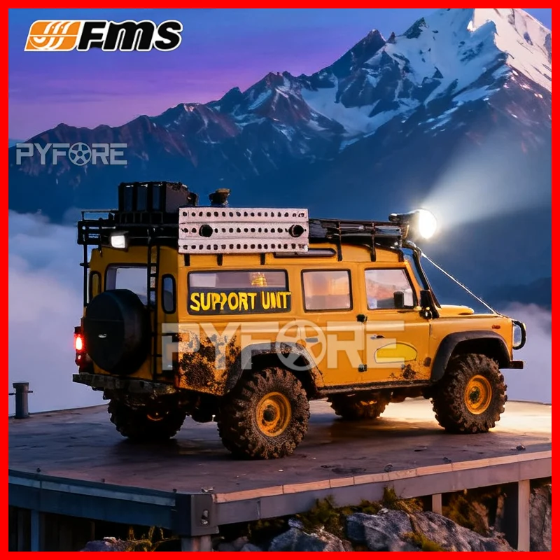 

FMS FCX10 D110 1/10 RC Electric Rock Crawler - Remote Control Car for Adults & Kids