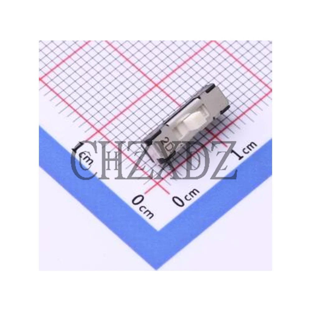 100% Original CL-SB-13A-02T Slide switch , 1 pole 3 cont., top set., J-lead, gold contact, 2mm knob CL-SB