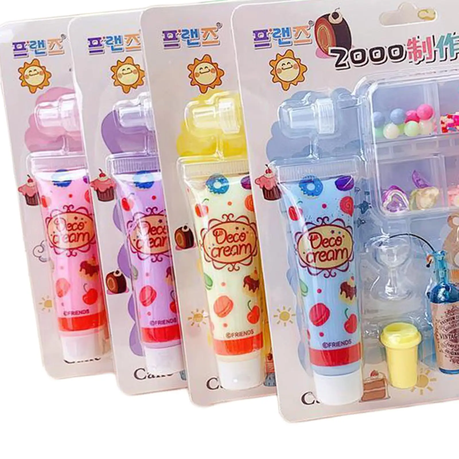 Cream Glue Craft Kits Birthday Gifts Dessert Making Cupcake Model Handicraft Making Toys for Beginners Teens Craft Lovers Adults