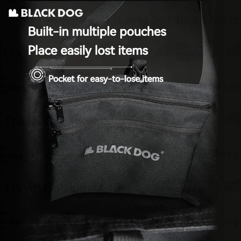 Naturehike BLACKDOG Storage Bag Camping Folded Ultralight Waterproof Sports Bag Outdoor Picnic Travel 900D Oxford Cloth Handbag